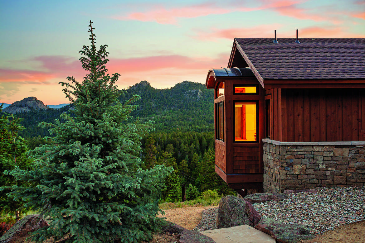 A Timber Home in the Colorado Mountains