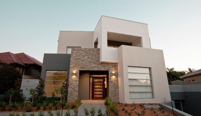 Natural Stone Facade For House Exterior