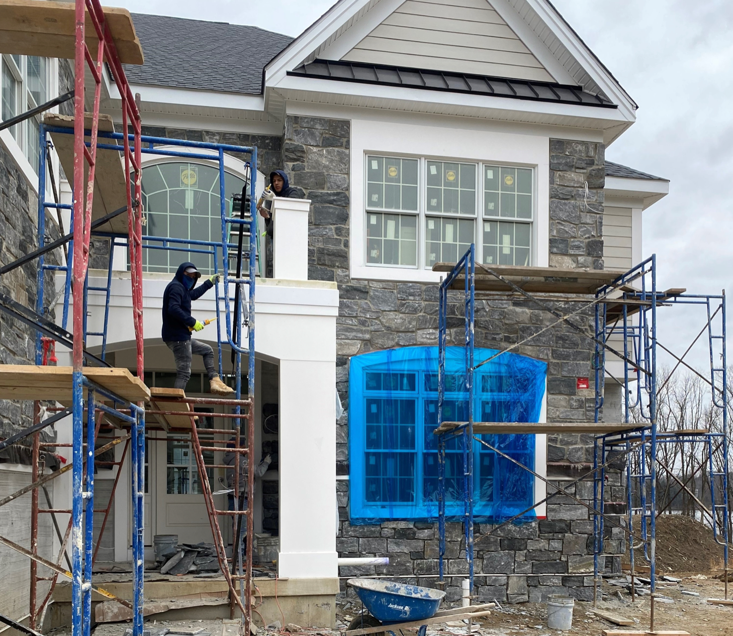 Cheltenham Blend Squares and Rectangles - Thin Stone Veneer - Flats