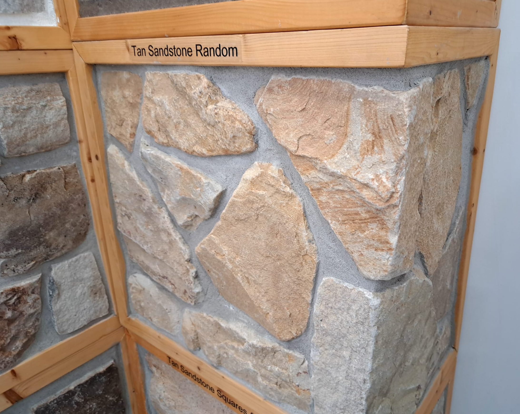 Desert Tan Sandstone Random - Thin Stone Veneer - Flat