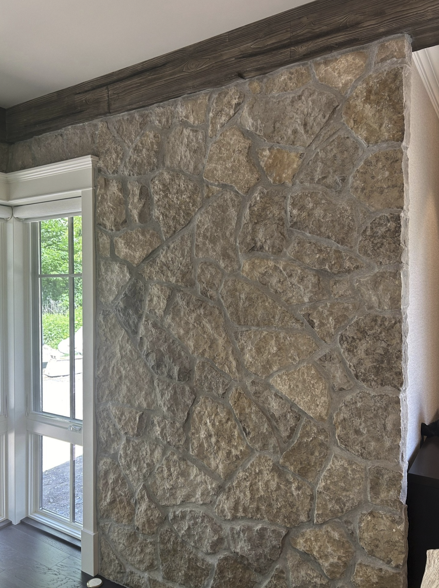 Harvest Gold Limestone Thin Veneer - Random - Flats