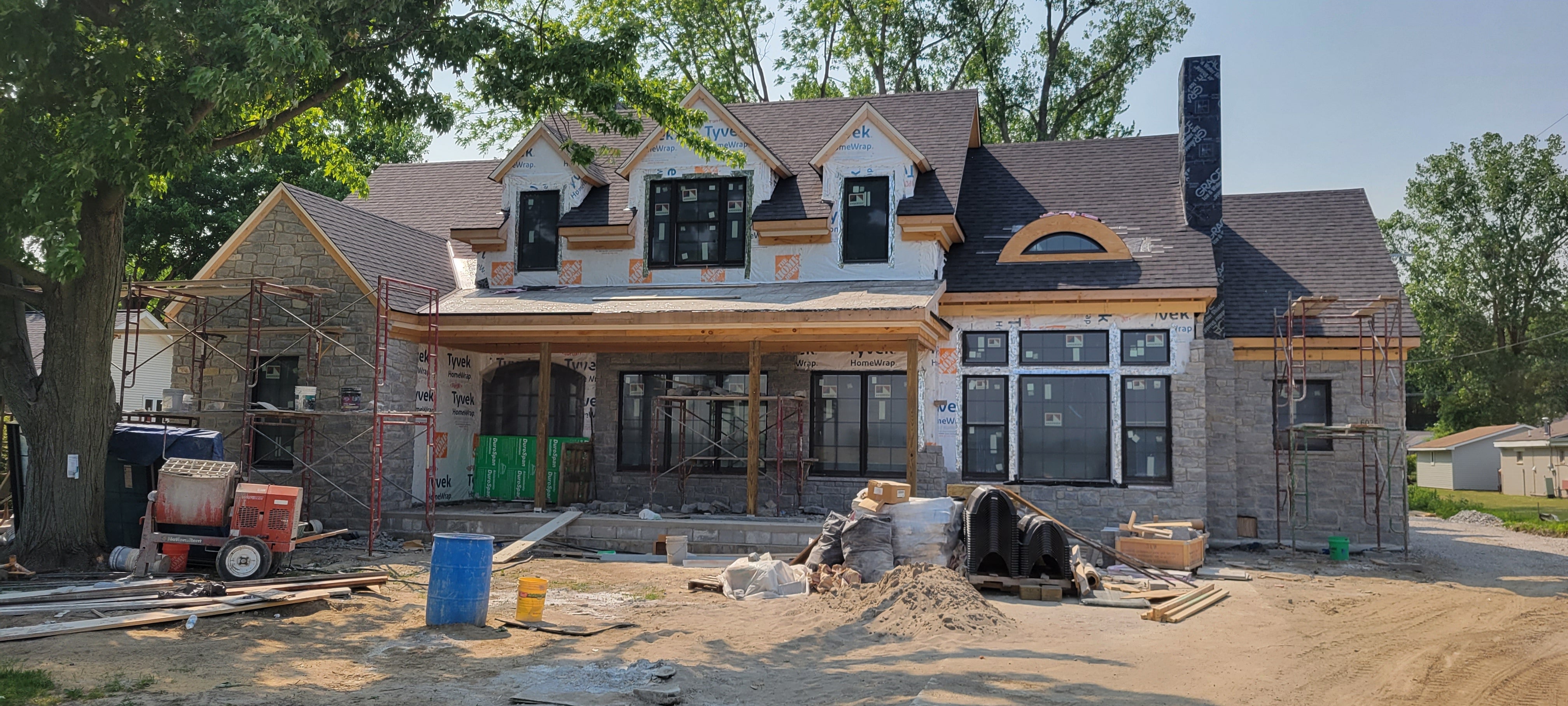 Weatheredge Limestone Ledgerock - Full Bed Building Stone