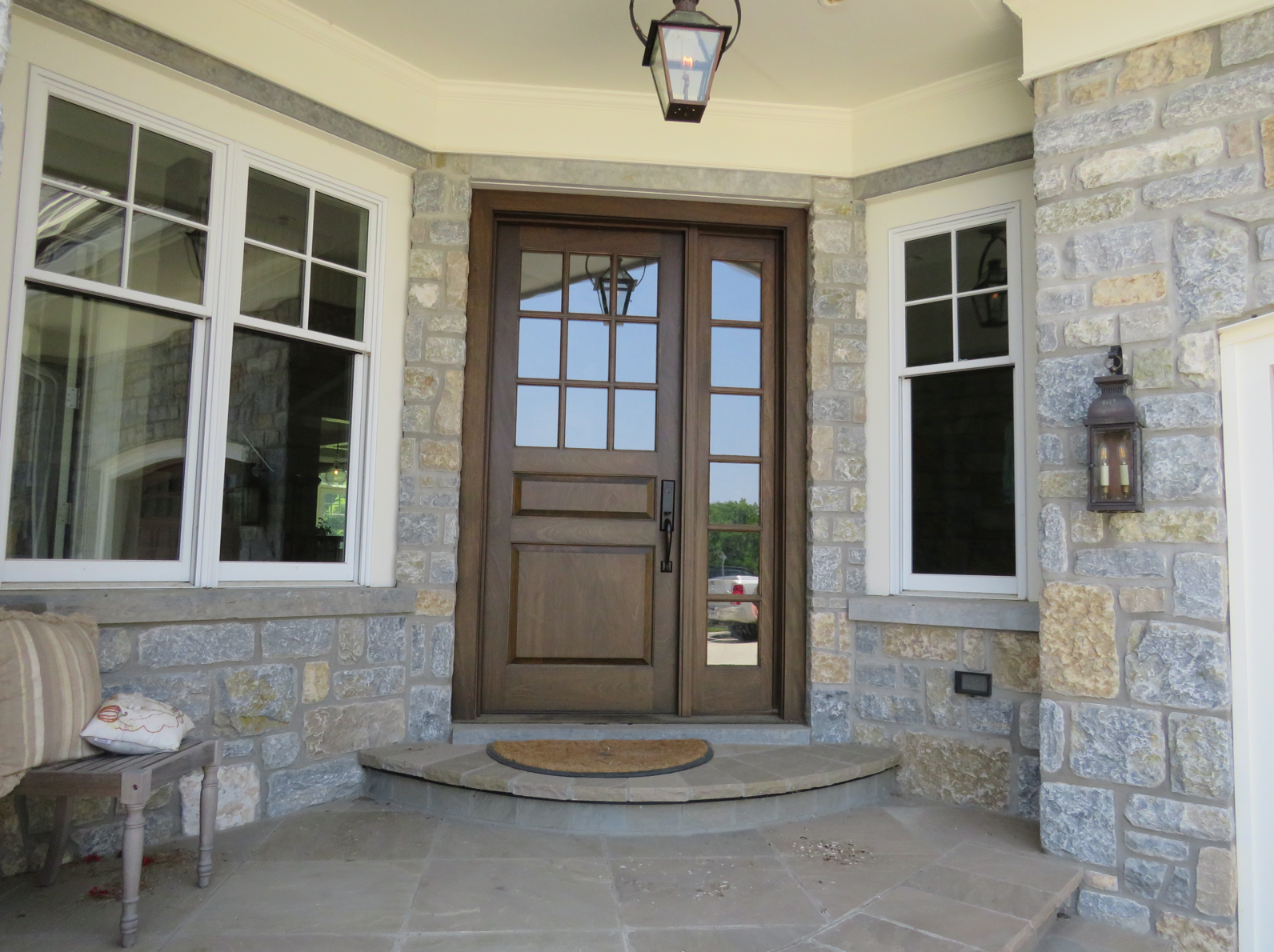 Dayton County Blend - Tumbled Weatheredge and Harvest Gold Limestone - Flats