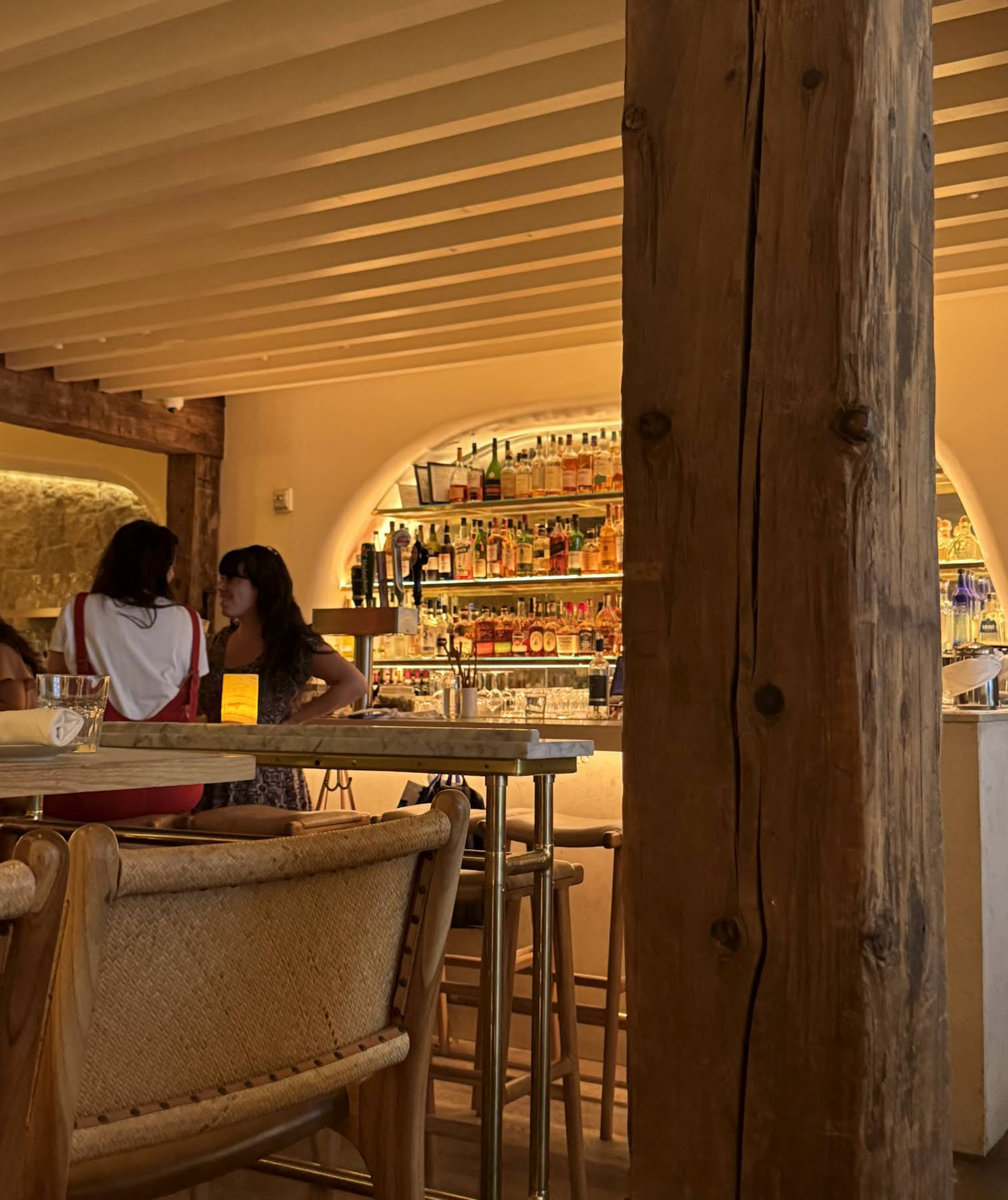 Harvest Gold Limestone - Tumbled Squared Thin Veneer - Flats