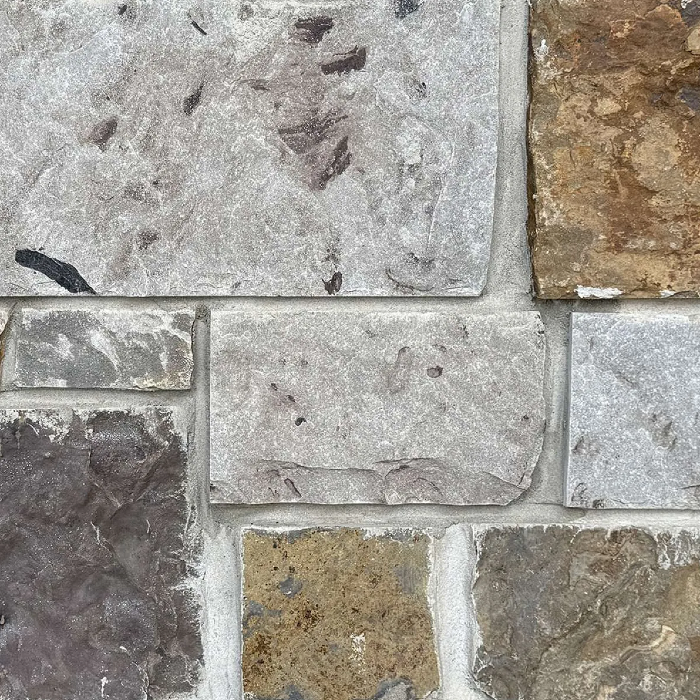 Placage mince aléatoire en mélange ranch de Nathaniel - Flats