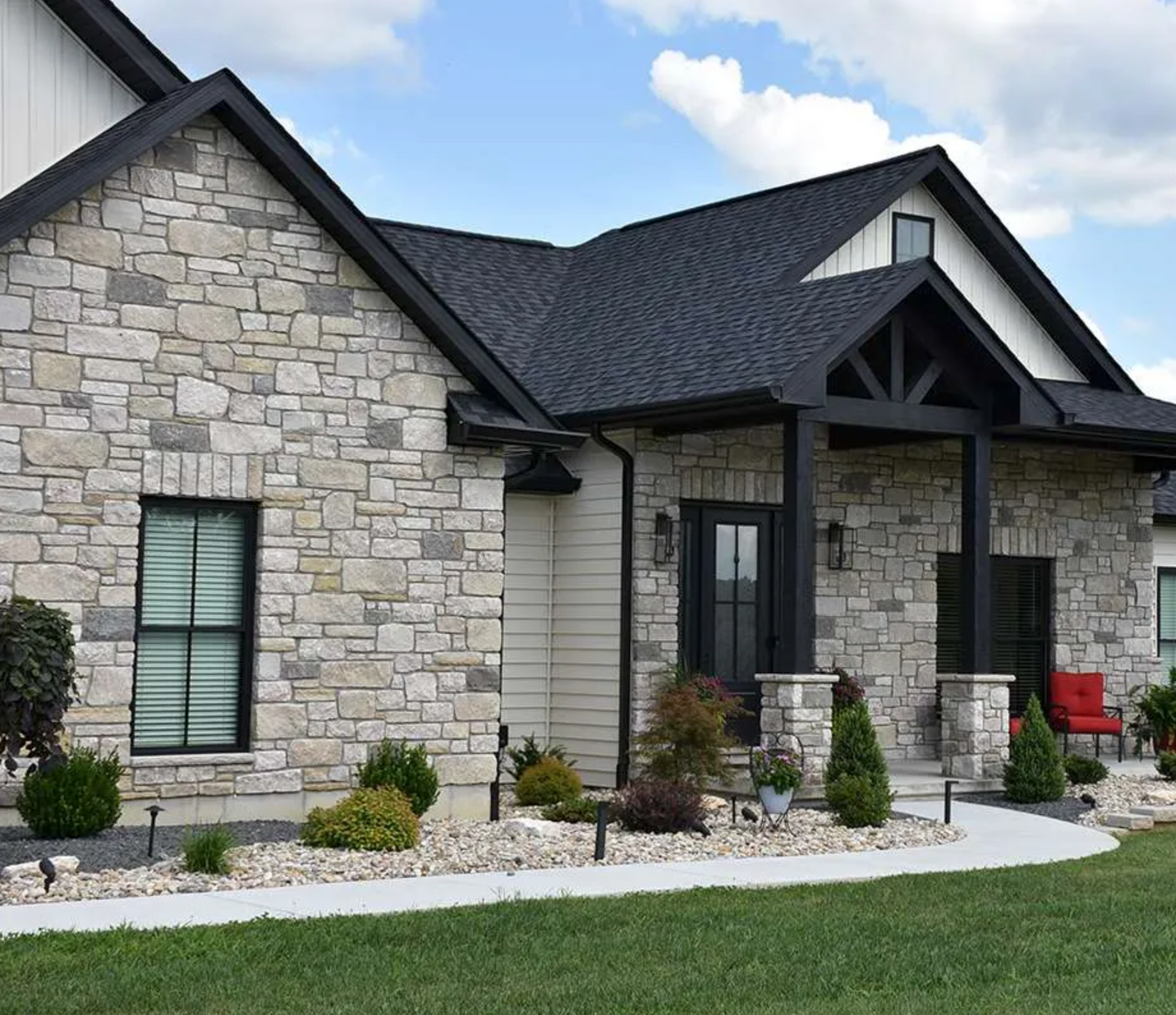 Chapa fina aleatoria de mezcla Ranch de Nathaniel - Flats