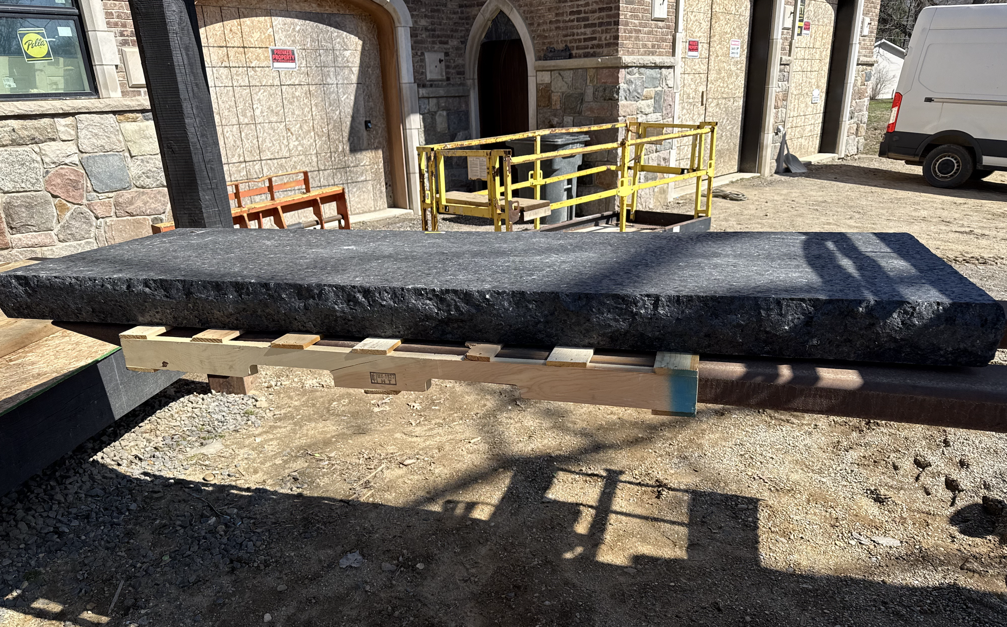Stone Slabs - Sturgeon River Black Granite