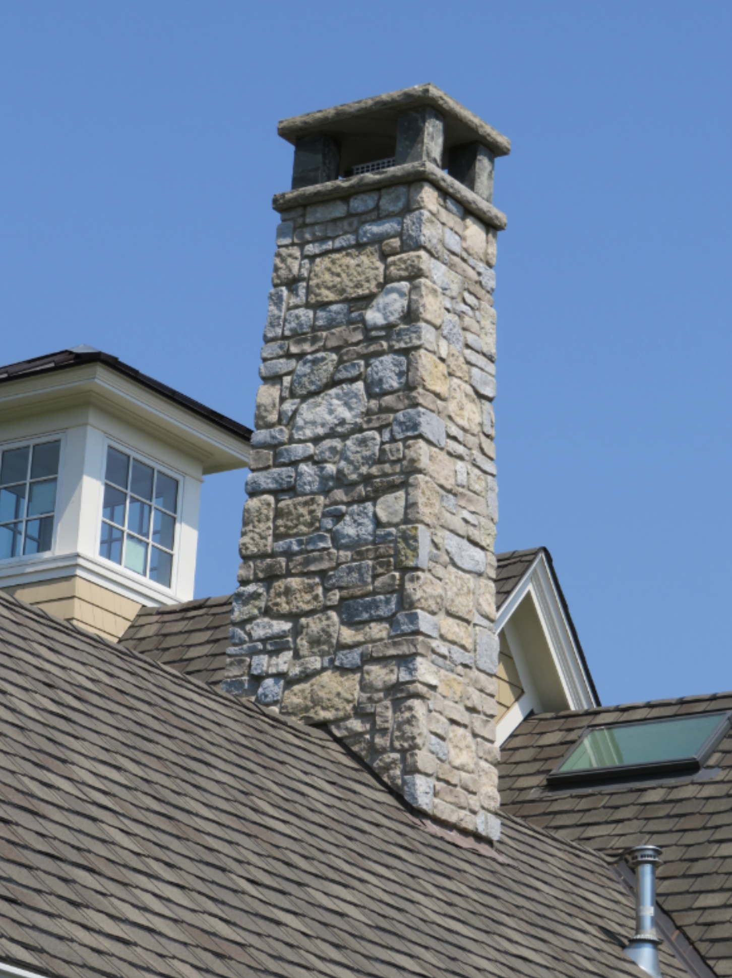 Dayton County Blend - Tumbled Weatheredge and Harvest Gold Limestone - Flats