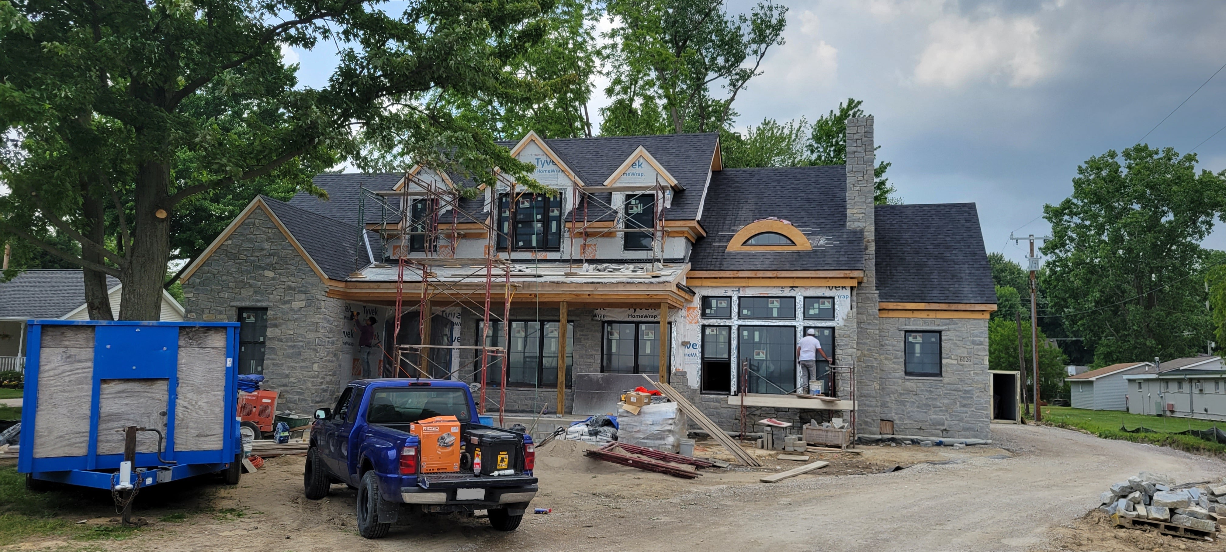 Weatheredge Limestone Ledgerock - Full Bed Building Stone