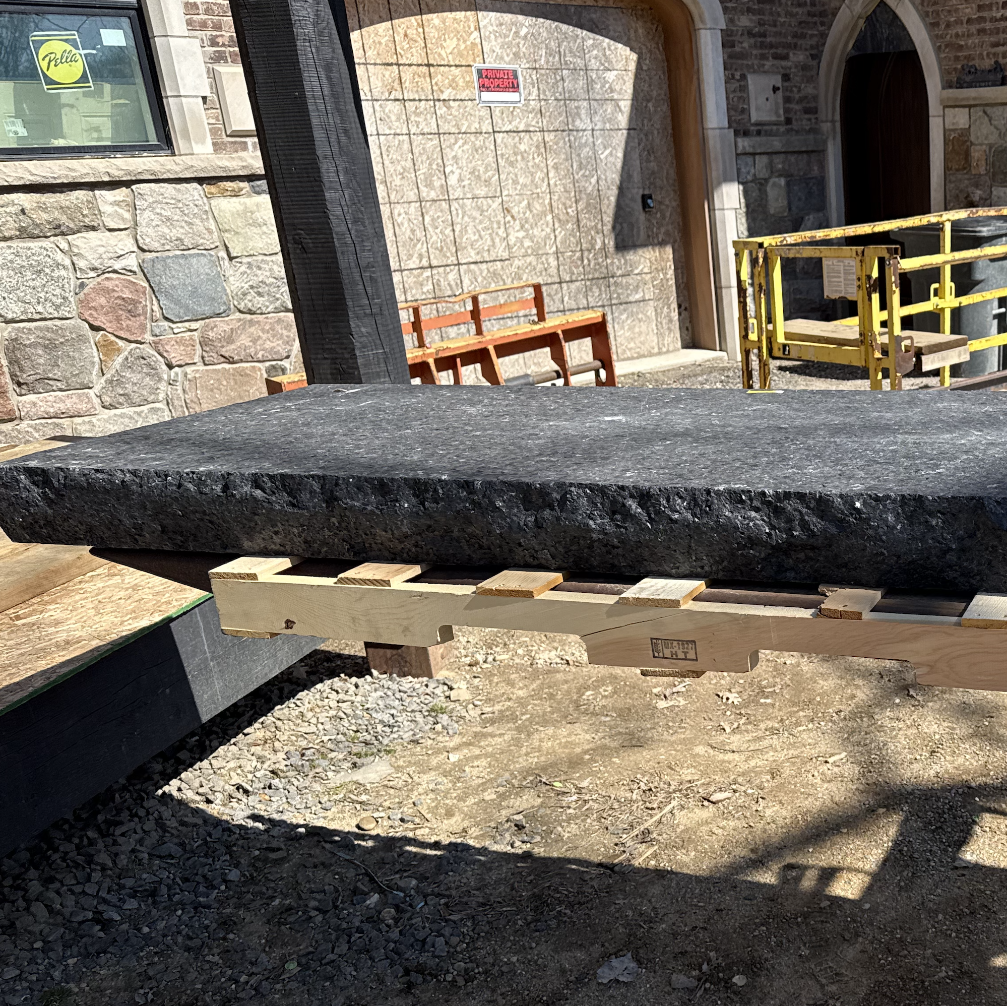 Stone Slabs - Sturgeon River Black Granite