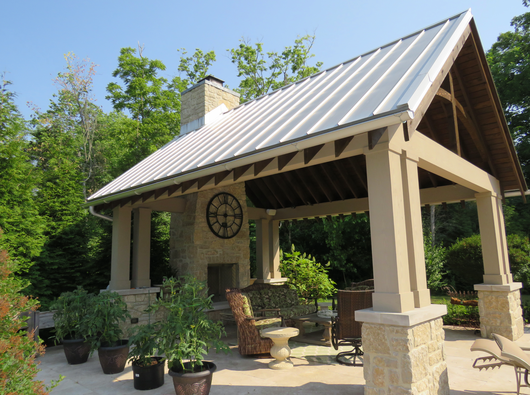 Harvest Gold Limestone Olde Mill Blend - Thin Veneer Stone - Tumbled - Flats