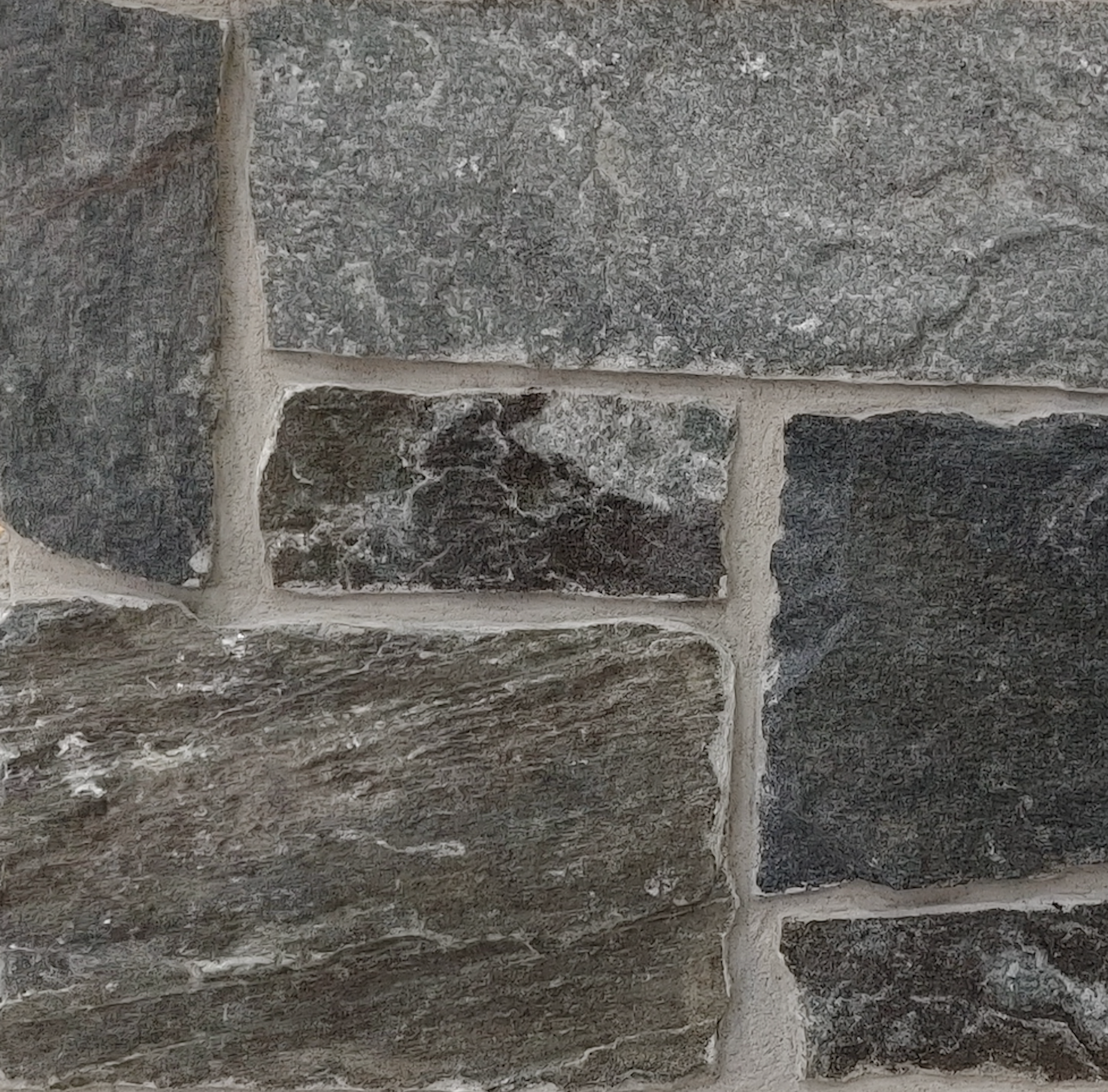 Cheltenham Blend Squares and Rectangles - Thin Stone Veneer - Flats
