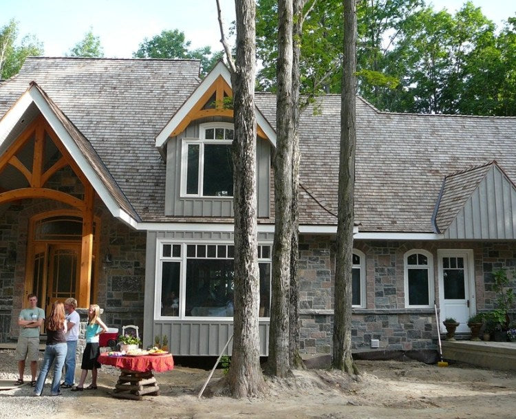 Elite Blue & Colonial Classic Granite Blend - Squared & Ledgerock - Flats