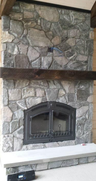 Elite Blue Granite Random Thin Veneer Natural Stone - Tumbled - Flats