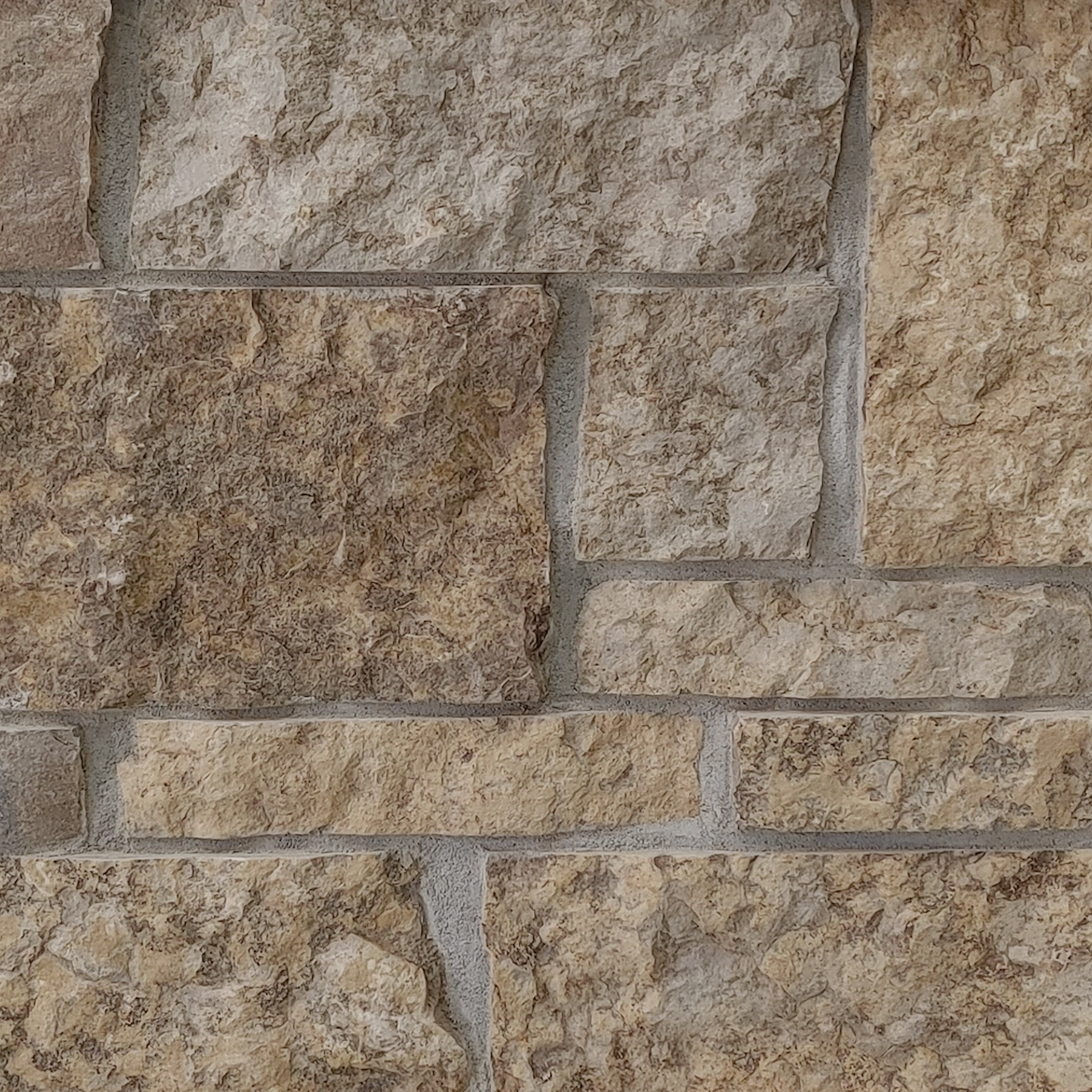 Harvest Gold Limestone Sawn Height - Thin Stone Veneer - Corners