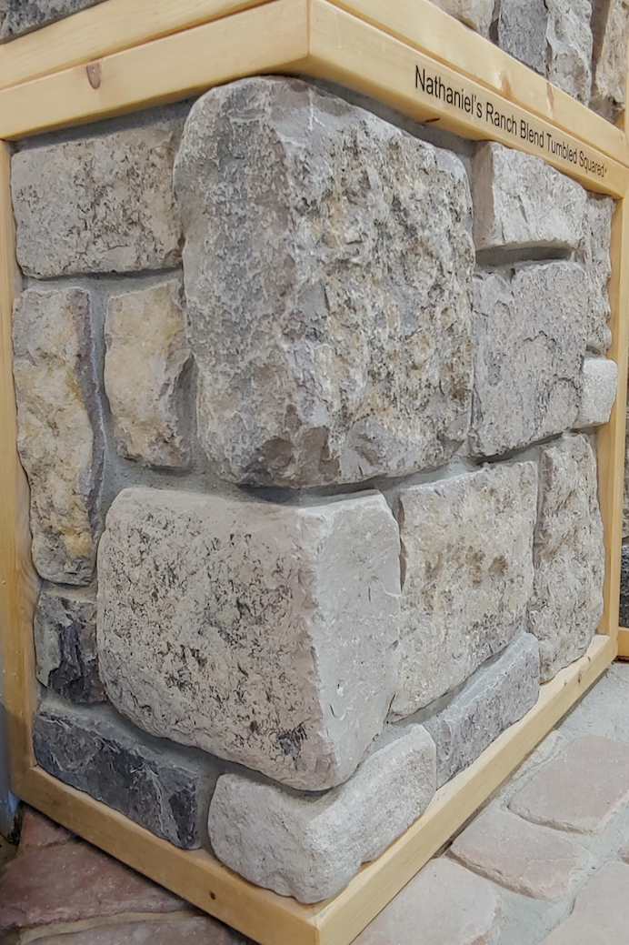 Nathaniel's Ranch Blend Squared - Tumbled - Thin Veneer - Corners