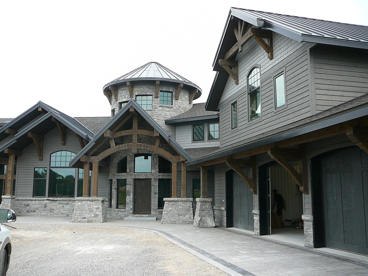 Elite Blue Granite Thin Veneer - Mountain Blend (Ledgerock & Squared) - Flats
