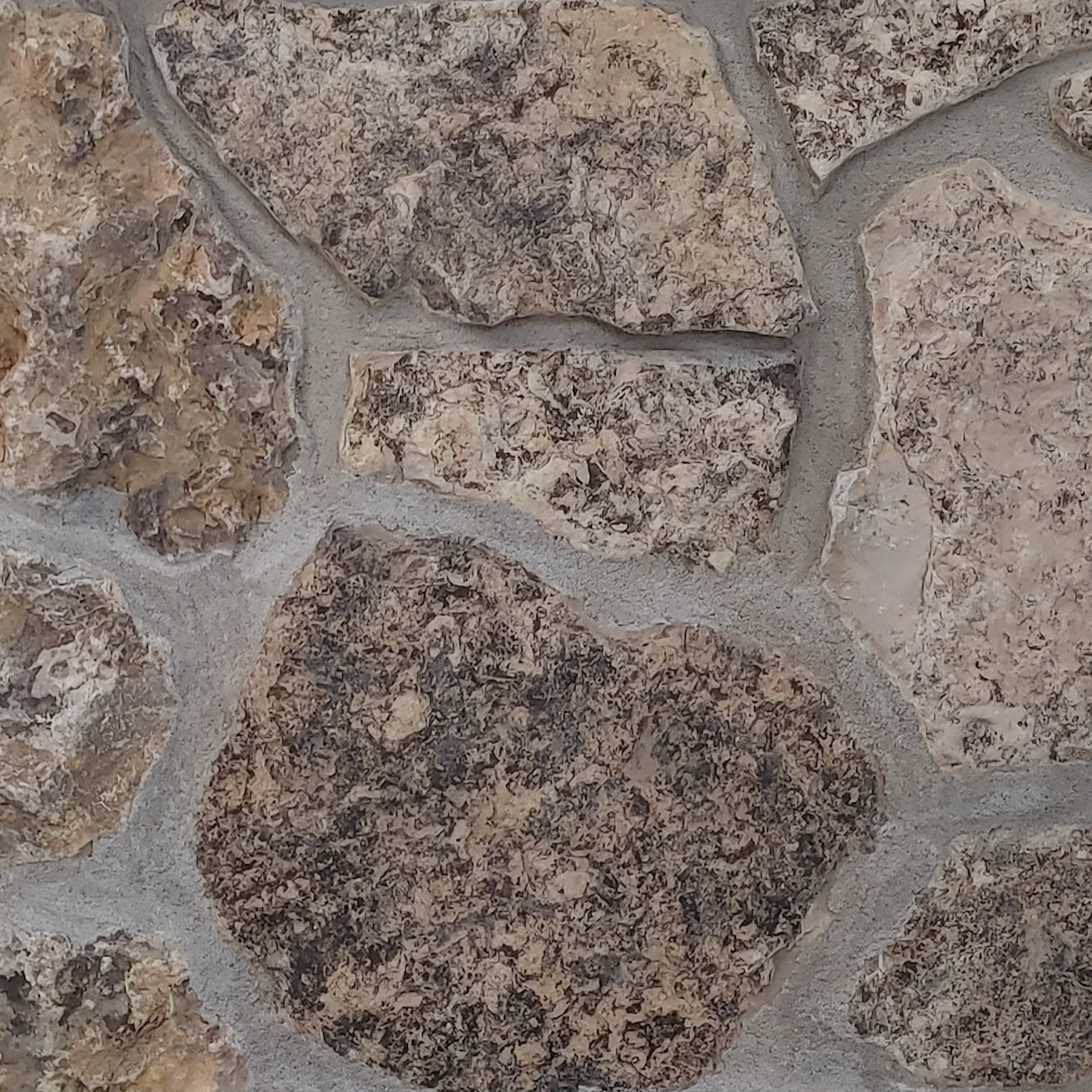 Rustic Brown Random - Thin Stone Veneer - Flats