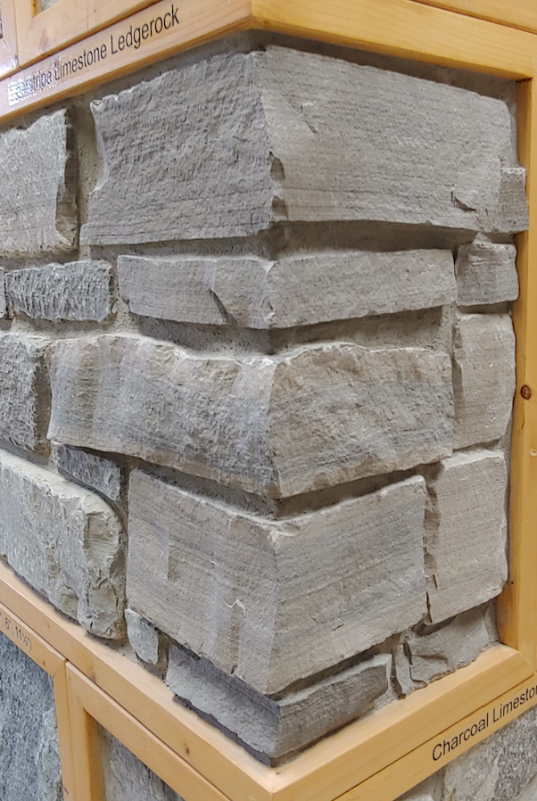 Tigerstripe Limestone Ledgerock Thin Veneer - Corners