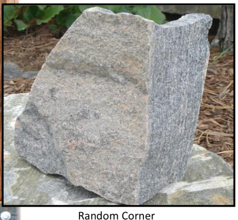 Elite Blue Granite & Colonial Classic Granite - Random - Thin Veneer - Corners