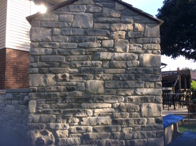 Limestone Blend #19 Ledgerock Thin Veneer Natural Stone - Corners