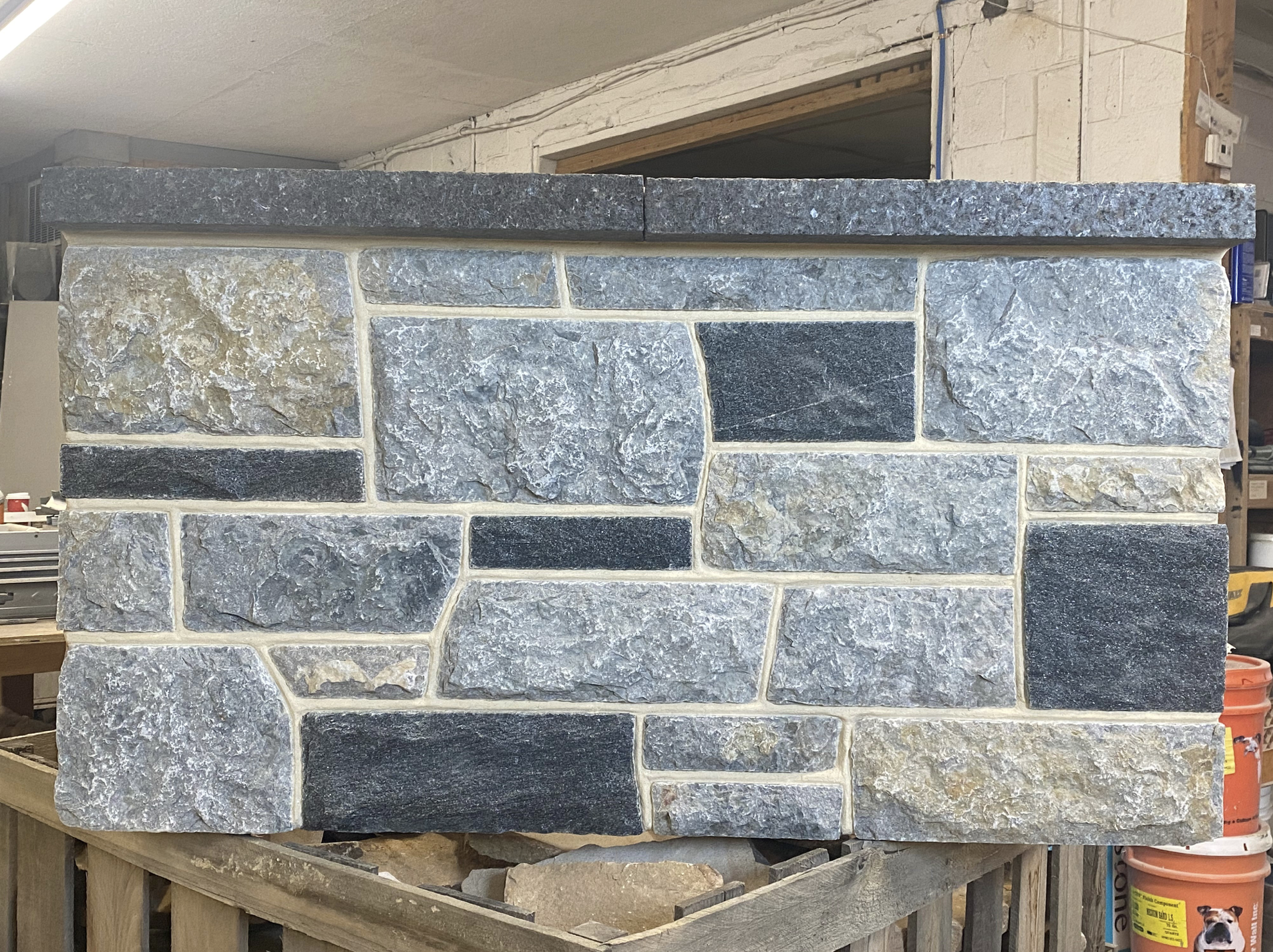 Stone Slabs - Sturgeon River Black Granite