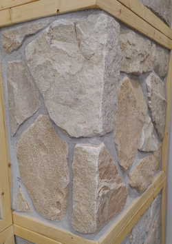 Desert Tan Sandstone Random - Thin Stone Veneer - Corners