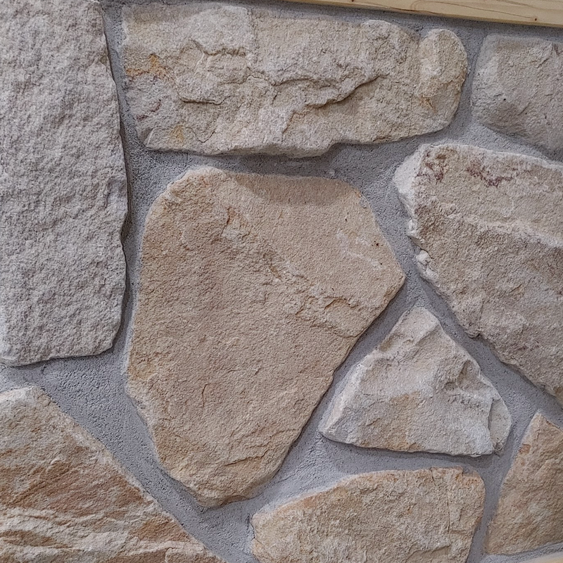 Desert Tan Sandstone Random - Thin Stone Veneer - Corners