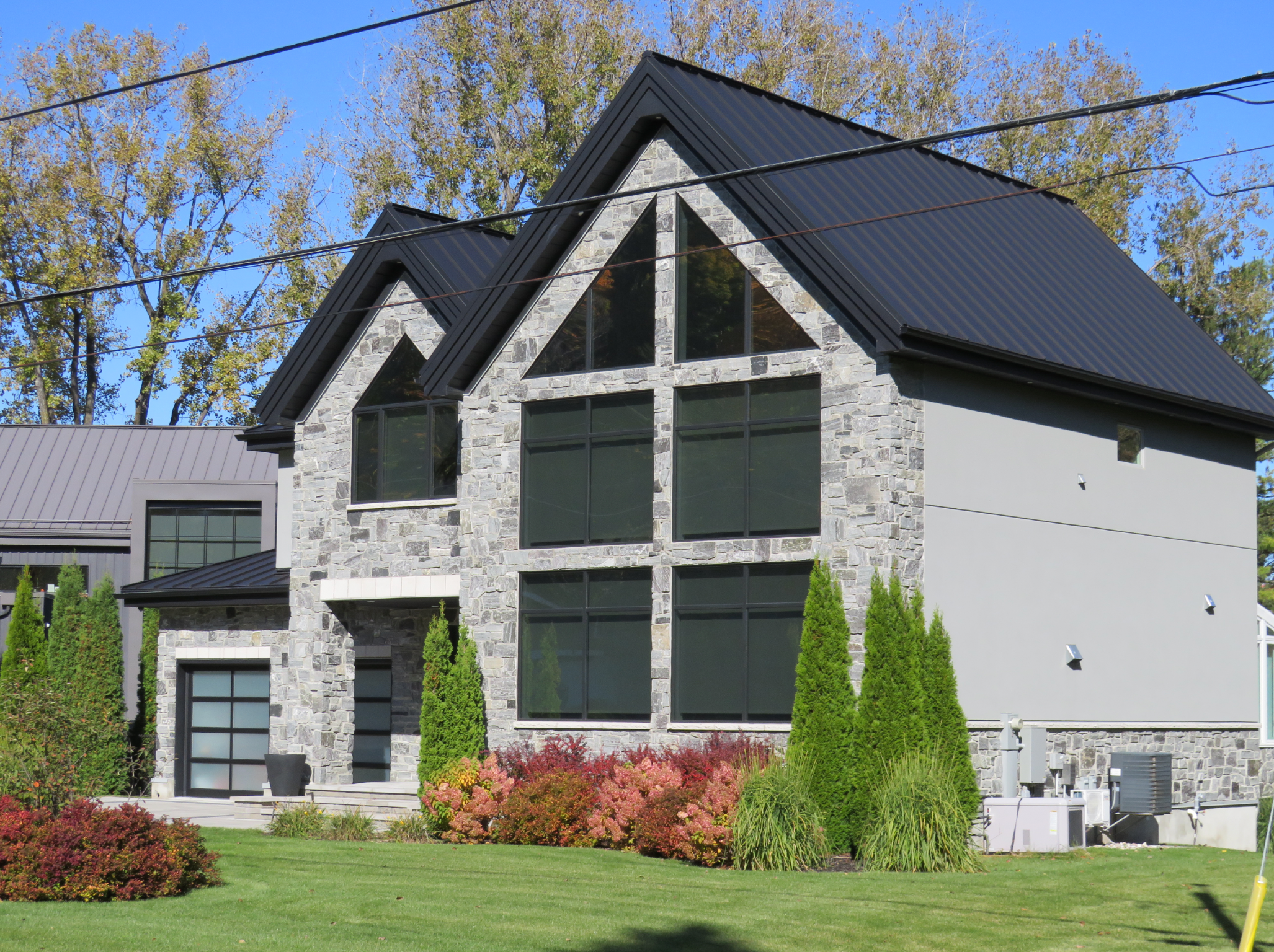 Elite Blue Granite Squared Thin Veneer - Corners