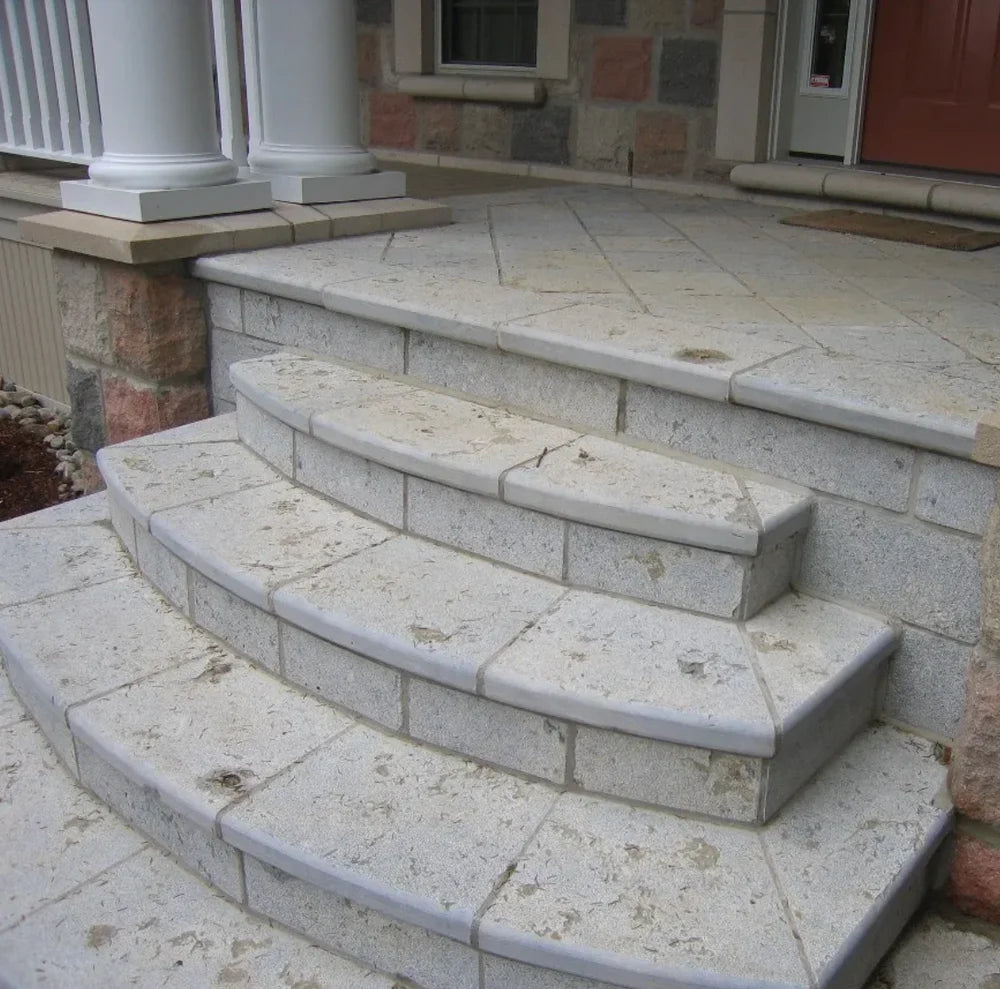 Weatheredge Limestone Flagstone, Squared/Dimensional Cut, Textured Surface