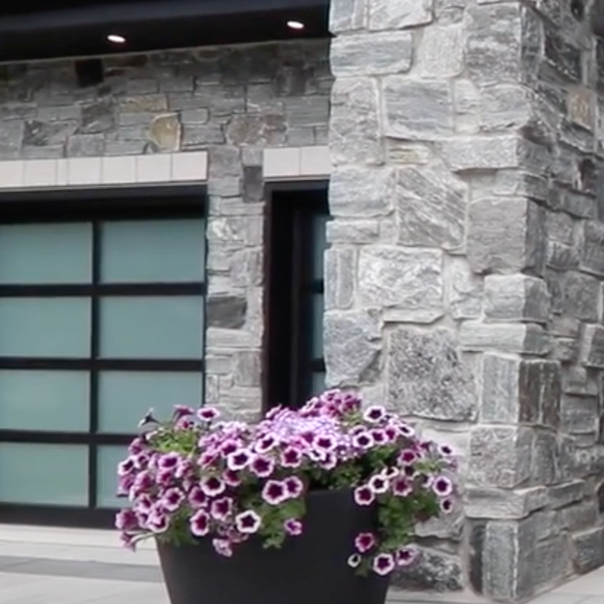 Elite Blue Granite Squared Thin Veneer - Corners