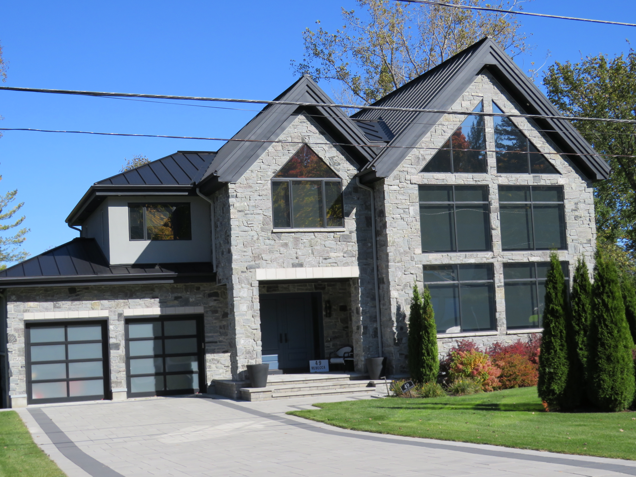 Elite Blue Granite Squared Thin Veneer - Flats