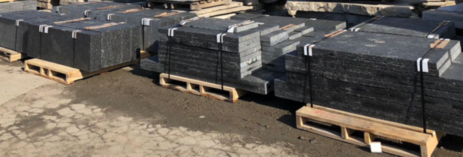 Stone Slabs - Sturgeon River Black Granite