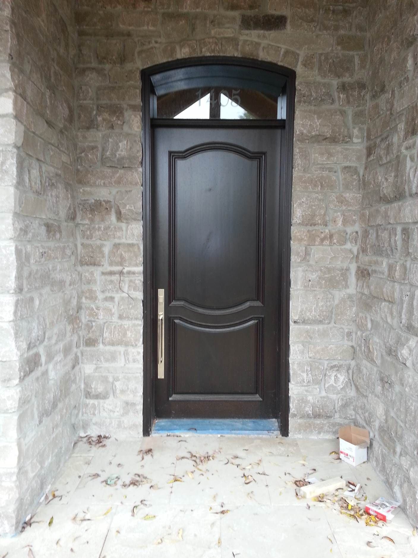 Brown Limestone Ledgerock Thin Veneer - Tumbled - Corners