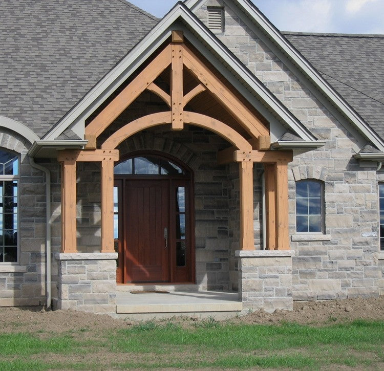 Brown Limestone Ledgerock Thin Veneer - Corners
