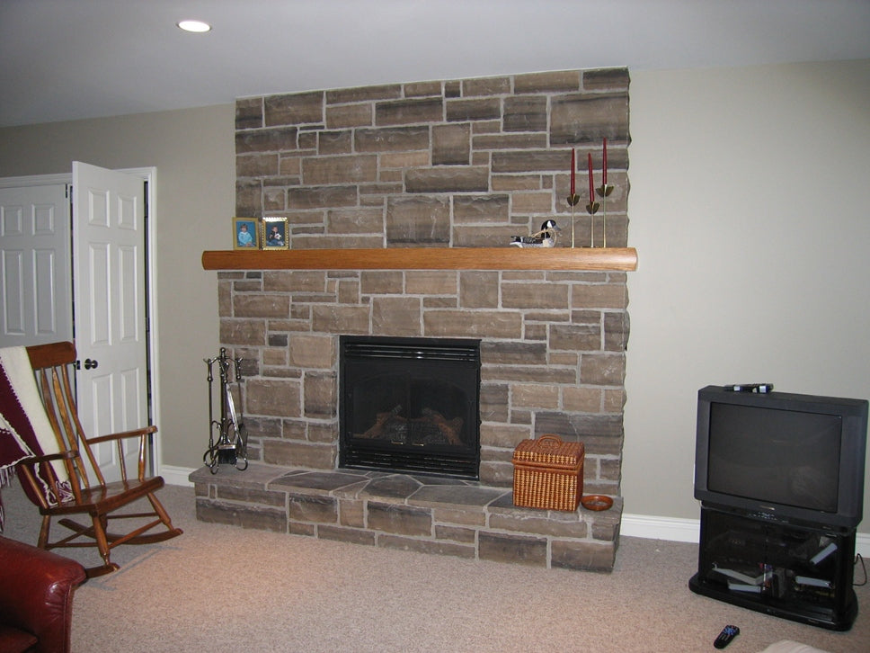 Brown Limestone Ledgerock Thin Veneer - Corners