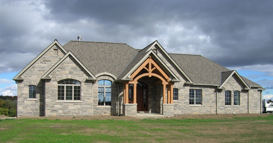 Brown Limestone Ledgerock Thin Veneer - Flats