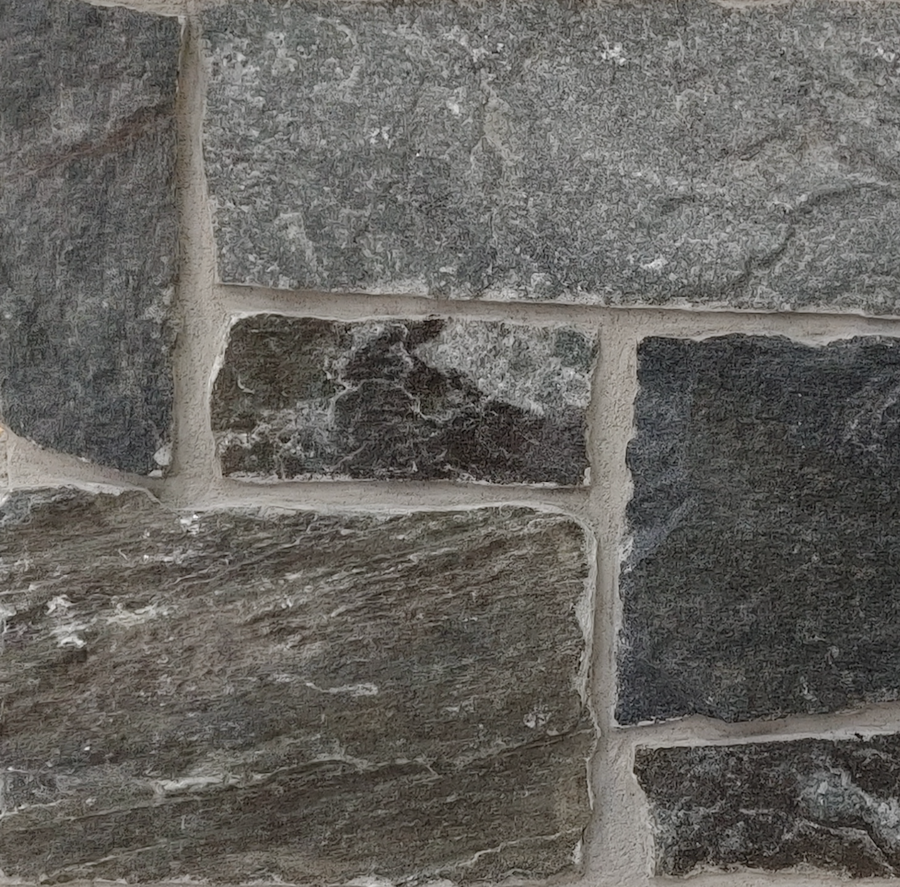 Cheltenham Blend Squares and Rectangles  - Thin Stone Veneer - Flats