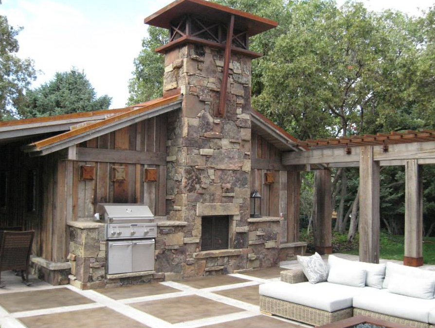 Earth Tone Sandstone Thin Veneer - Old Durham Moss & Leiken - naturalstoneandbrickdepot-com