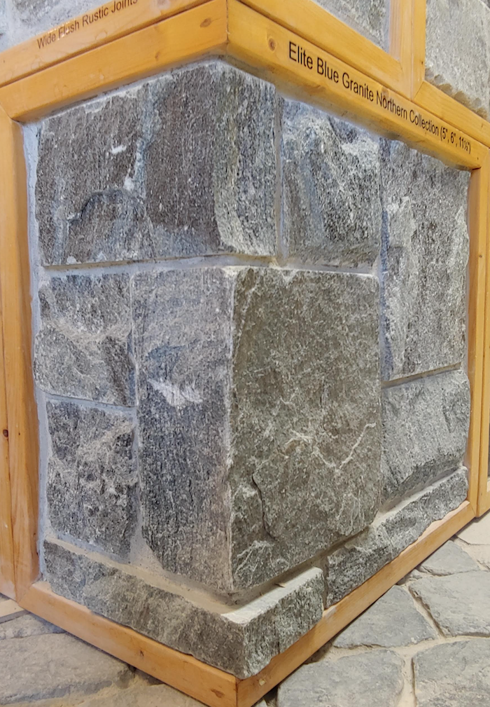 Elite Blue Granite Northern Collection (5", 6", 11 1/2") - Thin Veneer - Flats