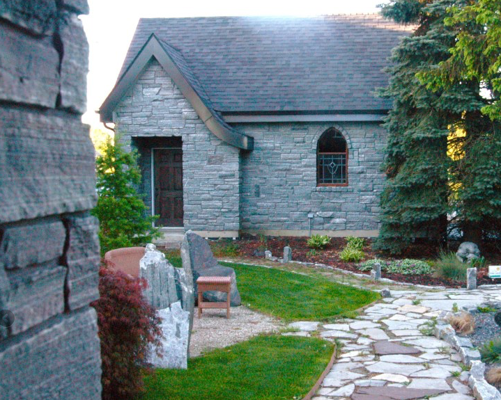 Elite Blue Granite Ledgerock Thin Veneer - Corners