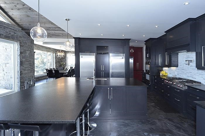 Elite Blue Granite Sawn Height - Thin Veneer - Flats