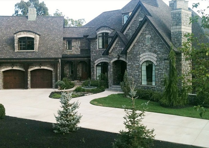 Elite Blue Granite Squared Thin Veneer - naturalstoneandbrickdepot-com