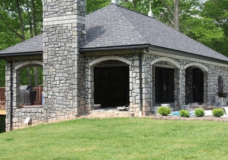 Elite Blue Granite Squared Thin Veneer - naturalstoneandbrickdepot-com