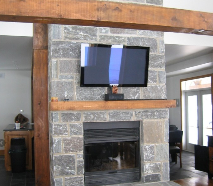 Elite Blue Granite Squared Tumbled Thin Veneer - naturalstoneandbrickdepot-com