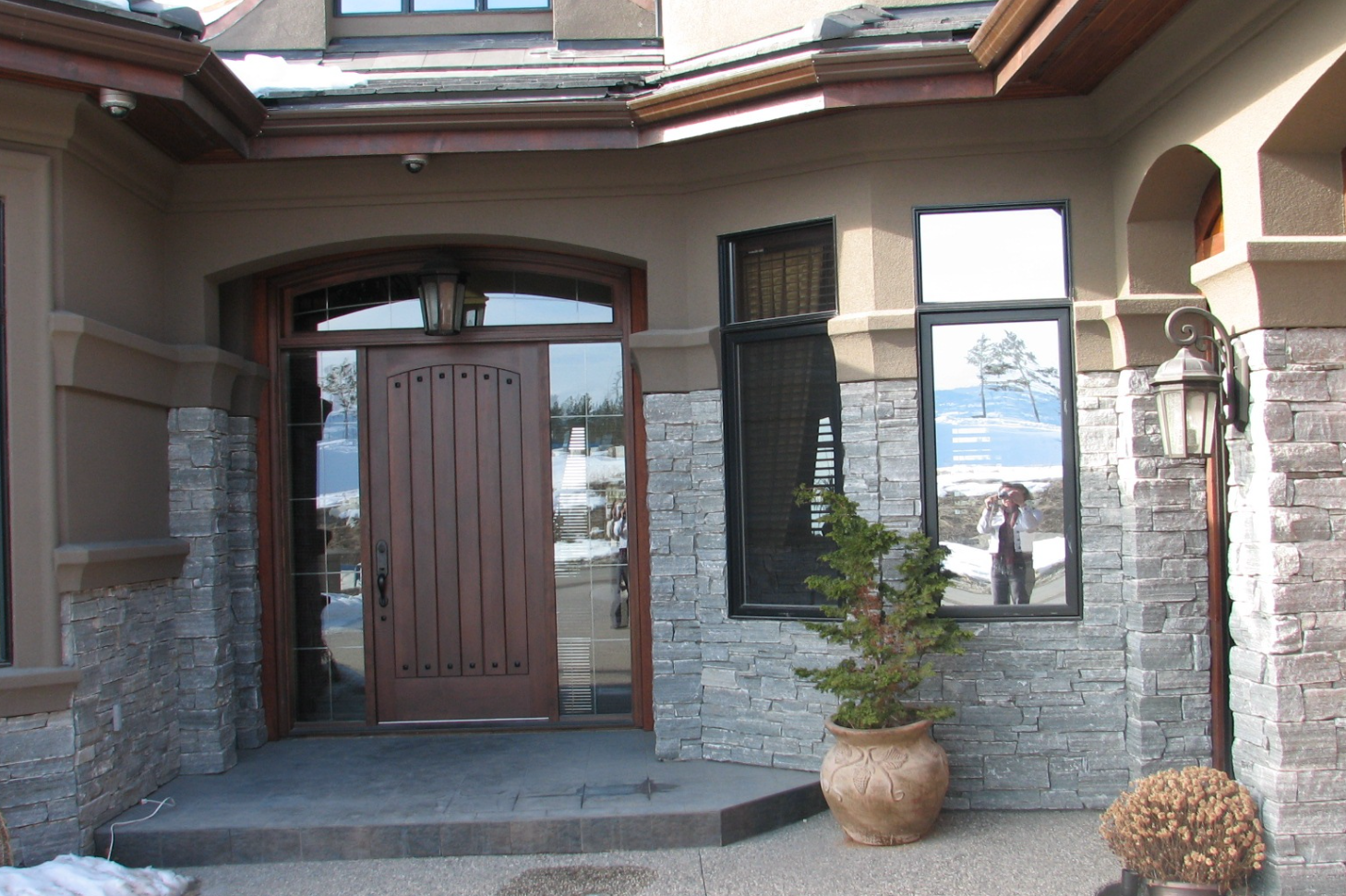 Elite Blue Granite Drystack Ledgerock Thin Veneer - Flats