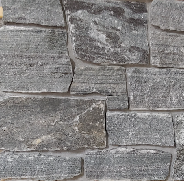 Elite Blue Granite Thin Veneer - Mountain Blend (Ledgerock & Squared) - Corners