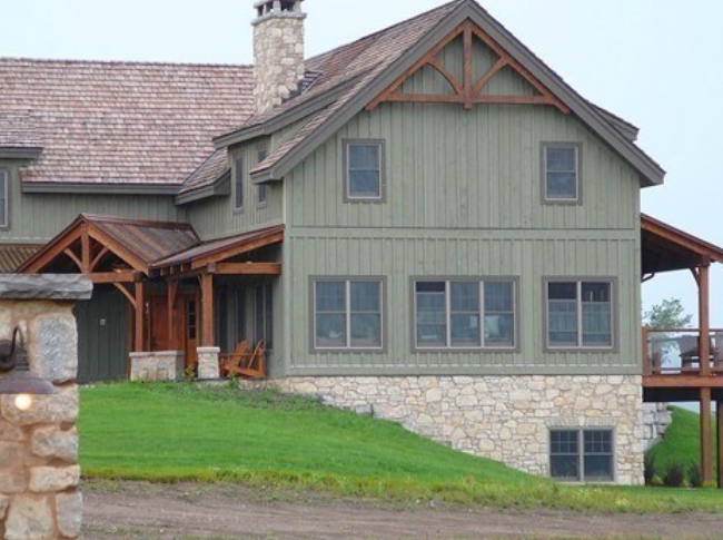 Harvest Gold Limestone Olde Mill Blend - Thin Veneer Stone - Tumbled - Corners