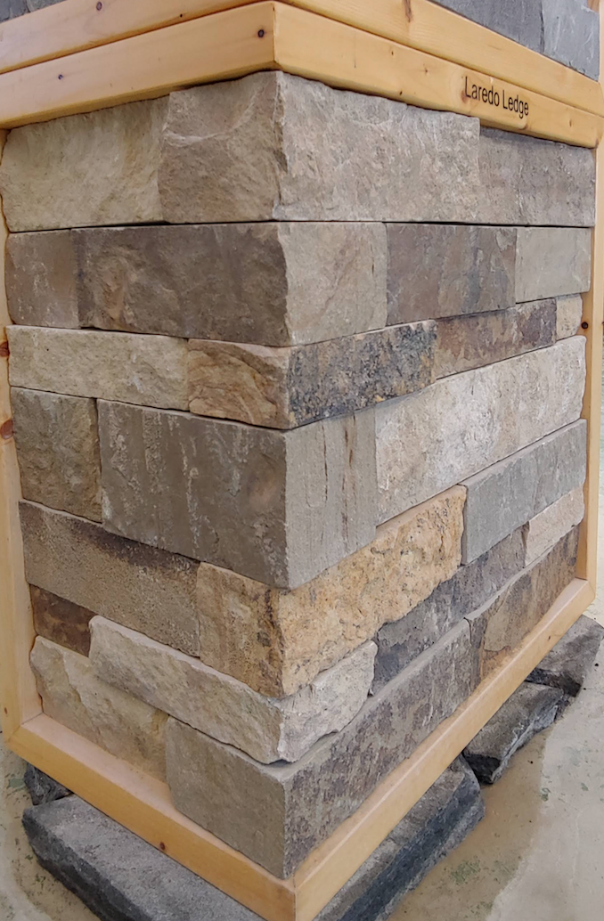 Laredo Ledge Earth Tone - Stone Veneer Drystack - Flats