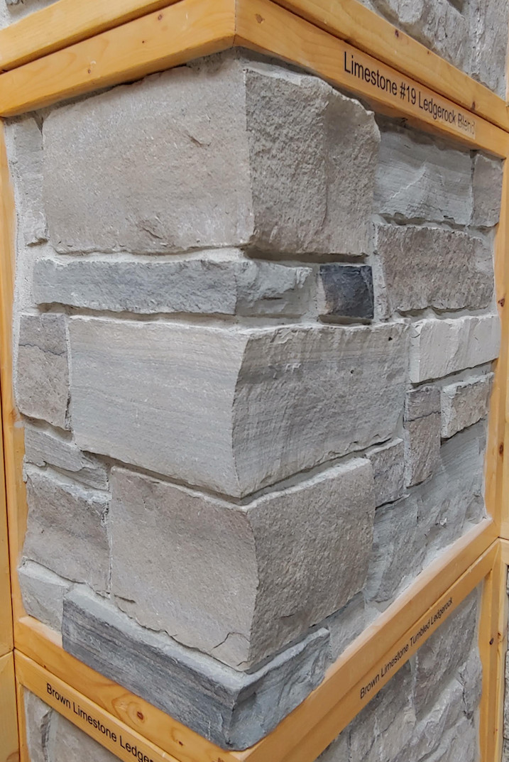 Limestone Blend #19 Ledgerock Thin Veneer Natural Stone - Flats